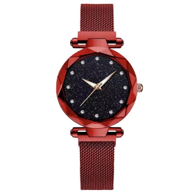 Picture of Magnetic Starry Sky Wrist Watches For Ladies Clock