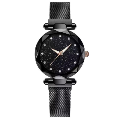 Picture of Round Dial Magnetic Strap gold Luxury Ladies Watch girls watch for women