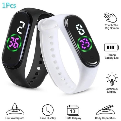 Picture of Silicon screen touch waterproof led watch
