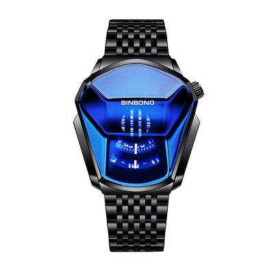 Picture of Binbond Quartz Mens Watch Trend Market Watch Style Locomotive Concept Watch Men - Watch