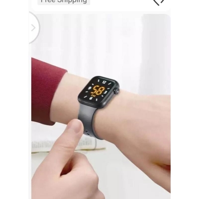 Picture of Men's Watch LED Digital Watch for Men Women Sports Silicone Watch