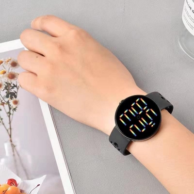 Picture of Men's Watch LED Digital Watch for Men Women Sports Silicone Watch