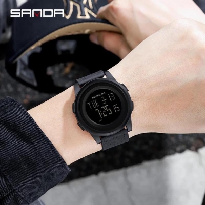 Picture of Sanda 337 Sport Watch Men Brand Luxury Electronic LED Digital Wrist Watches