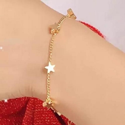 Picture of Stylish Hand Bracelet Design for Girls