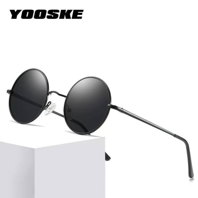 Picture of Retro Black Sunglasses Men Sunglasses Black