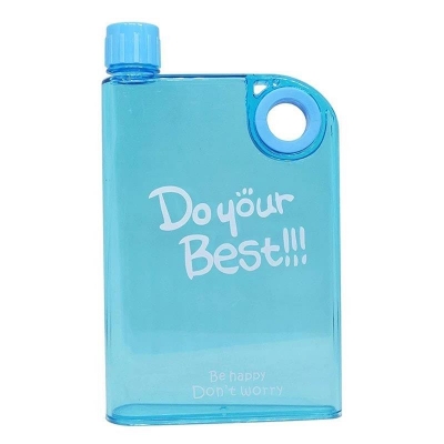 Picture of Portable Book Paper Cup Botlte Flat Water Bottle Clear Paper Pad Water Bottle Flat Drinks Kettle Notebook Drink Bottle For Water