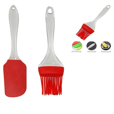Picture of (2 pcs) Silicon Oil Brush with Silicone Spatula