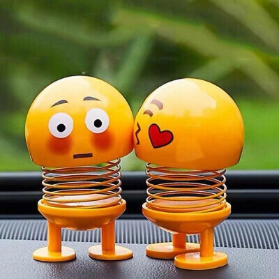 Picture of Smiling Face Spring Bouncing Doll (Emoji) 1 Pcs