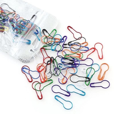 Picture of 25pc Multicolor Metal Coil Less Hijab Pin / Safety Pins / Hijab Pin / Safety Pin