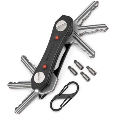 Picture of Multi-Tool Key Ring Holder with Torch - Silver
