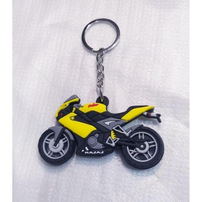 Picture of সবুজ বাইকের pvc চাবির চেইন চাবির রিং রাবার মোটরসাইকেল বাইক গাড়ি সংগ্রহের উপহার নতুন - key ring for bike