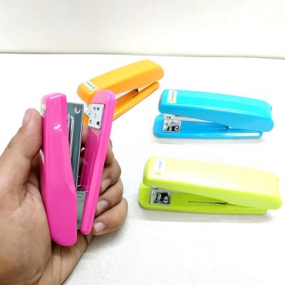 Picture of Handheld Stapler School Office Accessories Stapler Book Sewer (119*30*79mm) Orange Brand-MS306 [[Color as Per Stock - 1PCS]]