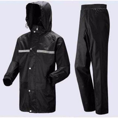 Picture of Bikers Happylon Raincoat 100% Waterproof for men- Black 18years+