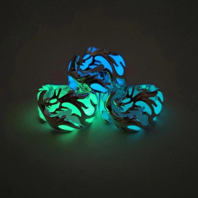 Picture of New Luminous Dragon Ring for Men