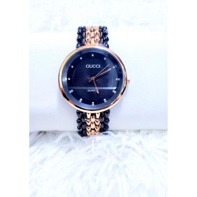 Picture of Stainless Steel Female Clock Ladies Fashion Casual Quartz Watch Women Watches