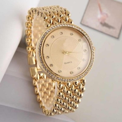 Picture of Stainless Steel Ladies Casual Quartz Watch Women Watches-3221