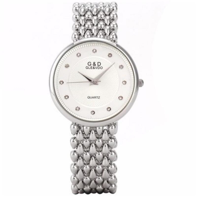 Picture of Stainless Steel Ladies Casual Quartz Watch Women Watches-3221