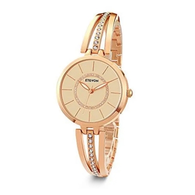 Picture of Rose Analog Quartz Water Resistant Bangle Watch