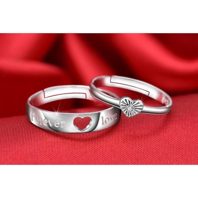 Picture of Love Promise Couple Finger Ring With Box