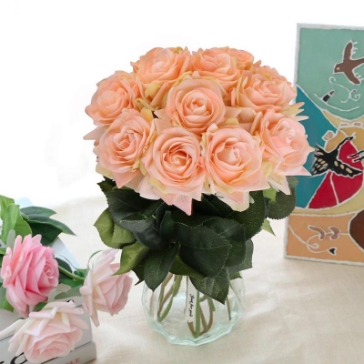 Picture of Artificial Flower Home Decoration Rose Bouquet Flower