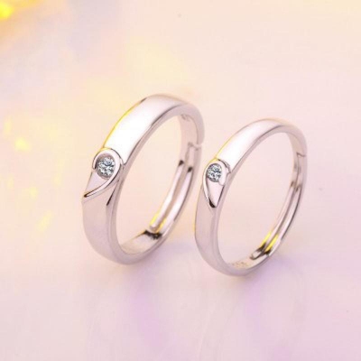 Picture of Couple Ring for Men And Women New Fashion Jewelry Unisex Wedding Bands Rings