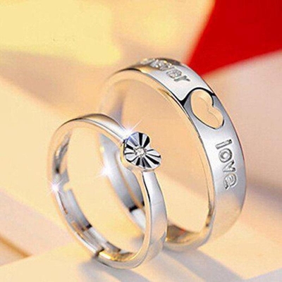 Picture of Crown Ring for Couple Band Ring Stainless Steel Engagement Rings for Women And Men
