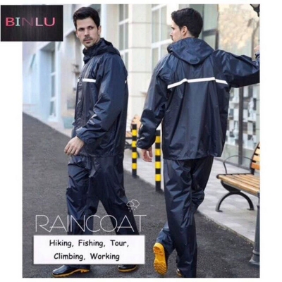Picture of Raincoat Pants Rain Poncho for Hiking Motorcycle Bicycle Camping Fishing Men Waterproof Rain coat Trousers