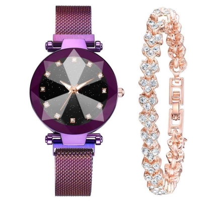 Picture of Stainless Steewomensl Mesh With Fashion Watch