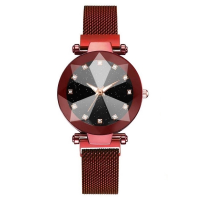 Picture of Fashion Watch Stainless Steel Mesh Band Women's Wristwatch Casual Quartz Movement Jewelry Accessory