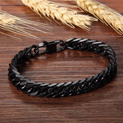 Picture of High Quality Black Bracelet for Men