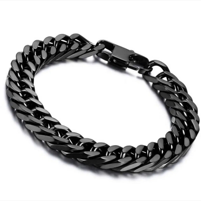 Picture of high quality Black bracelet for men