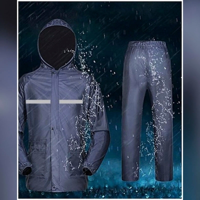 Picture of Rain coat 100% Waterproof -Dark blue - Rain Coat Dark blue