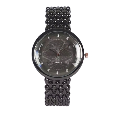 Picture of Black Wrist Watch Fashionable For Women