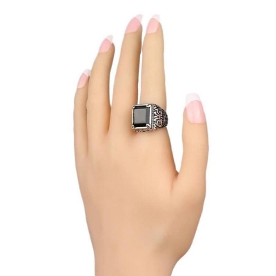 Picture of Zinc Alloy Finger Ring - Fashionable Jewelry Accessory Brown