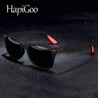 Picture of New Jaspeer Classic Retro Band Sunglasses Driving Sport Square Sunglasses Men Red
