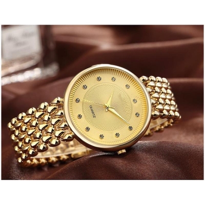 Picture of Stainless Steel Female Clock Ladies Fashion Casual Quartz Watch Women