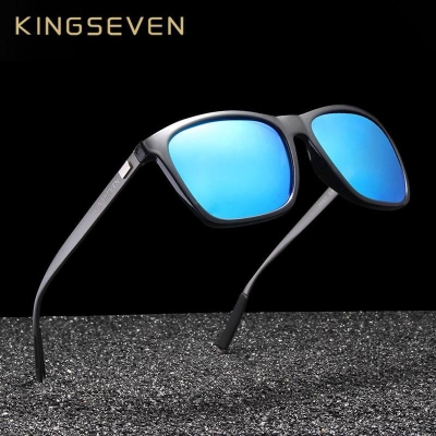 Picture of Fashion Brand Designer Polarized Sunglasses Black