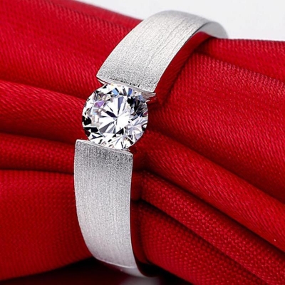 Picture of Love Crystal Men And Woman Finger Ring