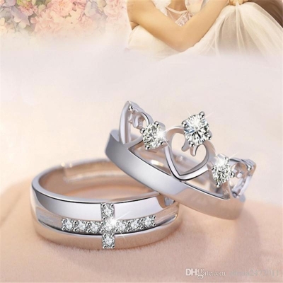 Picture of Couple Love Rings For Men And Women