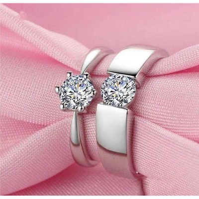 Picture of Unique Designadjustable Couple Rings For Men Women