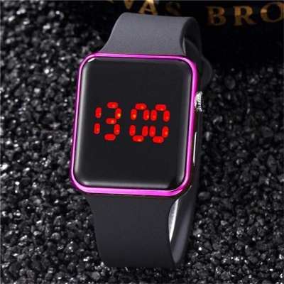 Picture of Square Led Digital Sports Watch-Unisex