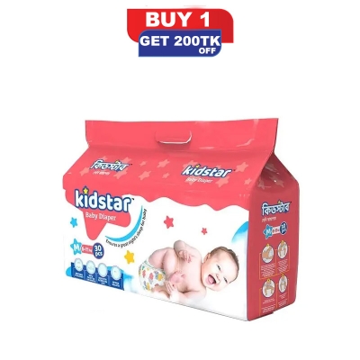 Picture of Kidstar Baby Diaper M 30 PCS