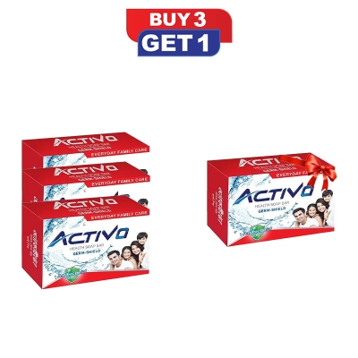 Picture of ACTIVO SAP BAR GERM SHIELD 100GM