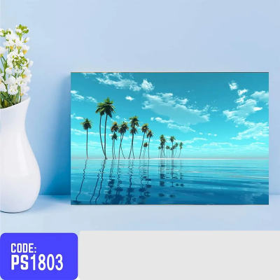 Picture of 1-part 18x12 inch Wall Canvas Art with Zigzag Lamination (Printing) - 18x12 inch