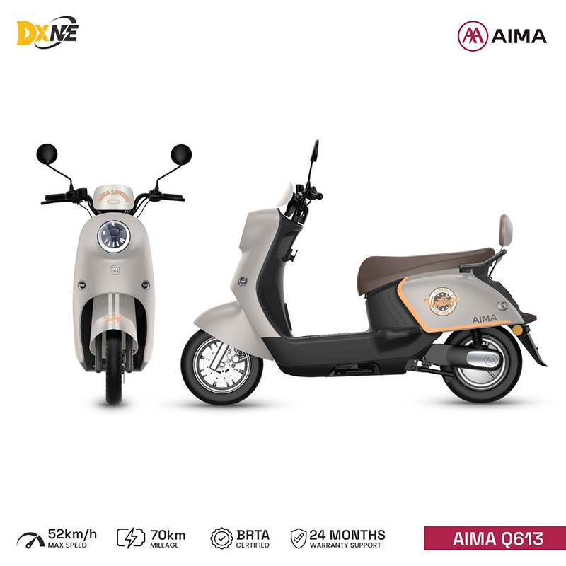 Picture of AIMA QC13 Electric Bike - 70km Mileage | 52km/h Speed | BRTA Approved | 24 Months Warranty
