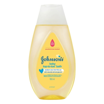 Picture of Johnosons Top to Toe Hair & Body Baby Bath 100ml