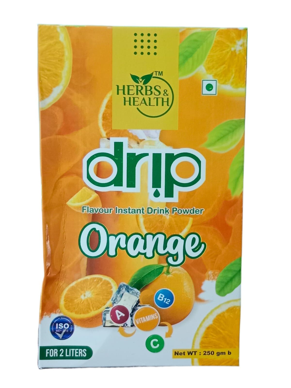 Picture of Herbs& Health Orange Flavour Instant Drinking Powder 250g