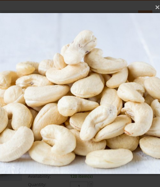 Picture of Kaju Badam (Cashew Nut) 1kg