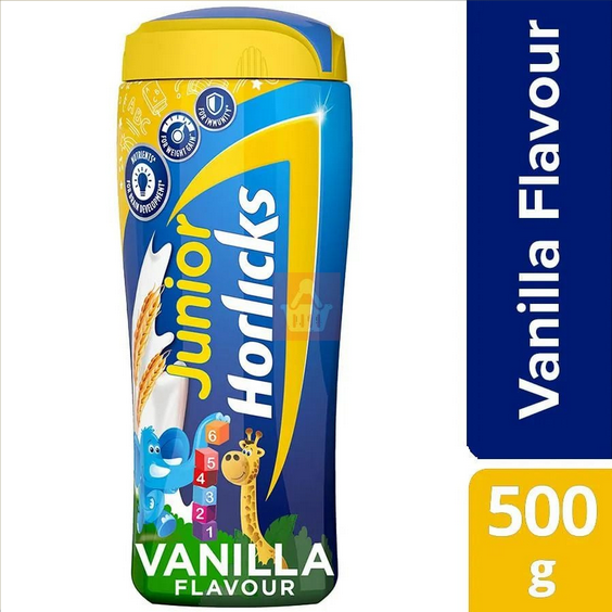 Picture of Junior Horlicks Vanilla Flavour - 500g (India)