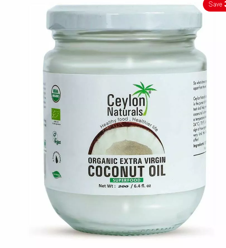 Picture of Naturals Organic Extra Virgin Coconut Oil 200 ml